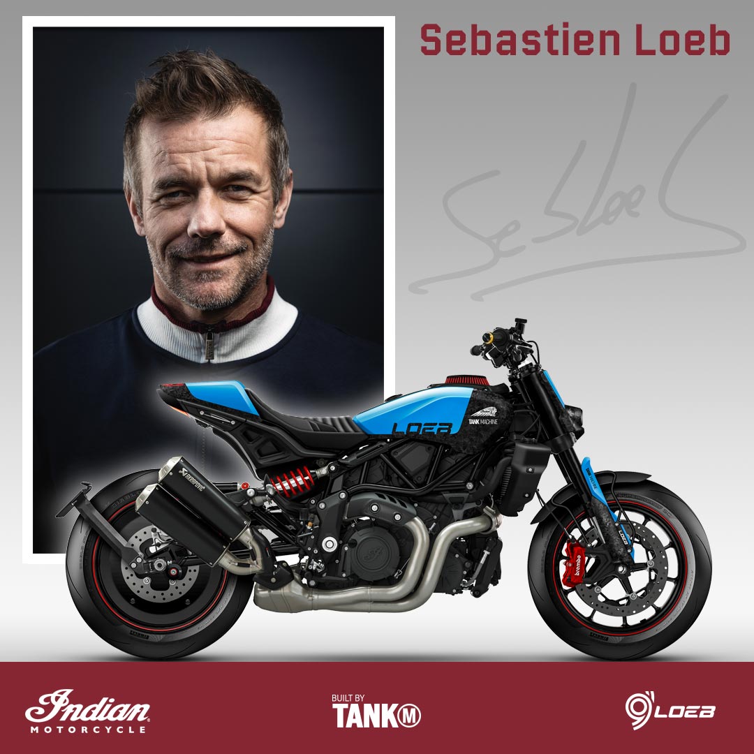 TEST RIDE AN FTR FOR A CHANCE TO WIN AN EXCLUSIVE FTR LOEB